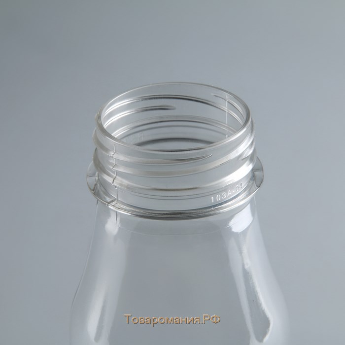 Бутылка одноразовая молочная «Универсал», 300 мл, с широким горлышком 0,38 см, цвет прозрачный