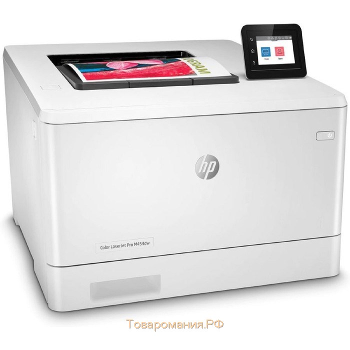 Принтер, лаз цв HP Color LaserJet Pro M454dw (W1Y45A), A4, WiFi