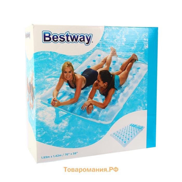 Матрас для плавания, 193 х 142 см, для двоих, 43055 Bestway