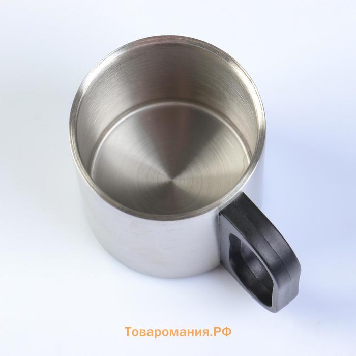 Термокружка «Лучший рыбак», 180 мл, сохраняет температуру до 2 ч, 7 × 9,5 см
