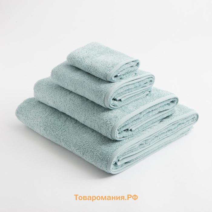 Полотенце махровое  Organic Mint 30х50 см, 100% хлопок, 420гр/м2