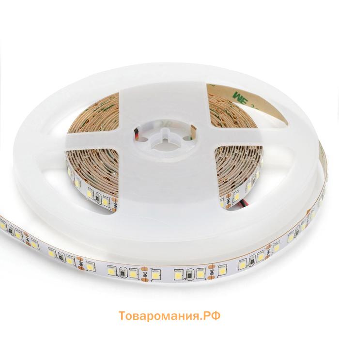 Светодиодная лента Apeyron Electrics 5 м, IP20, SMD3528, 120 LED/м, 9.6 Вт/м, 12 В, 3000К