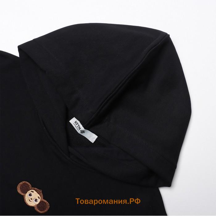 Толстовка KAFTAN Чебурашка размер 40-42, черный