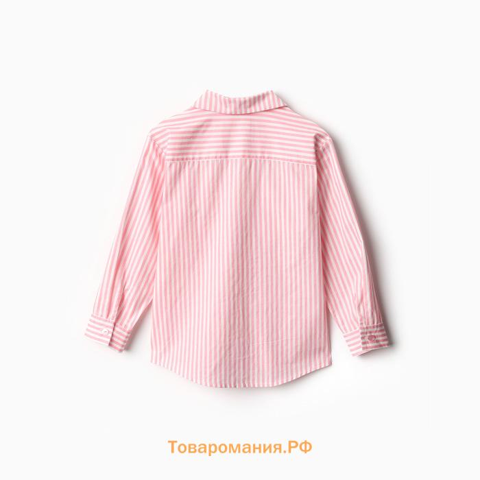 Рубашка для девочки KAFTAN "Полоска" размер 30 (98-104 см)