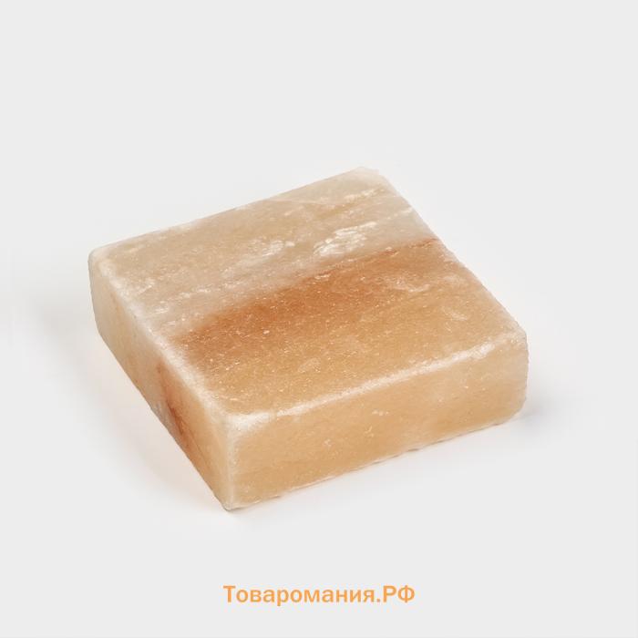 Кирпич из иранской горной соли, 10×10×3 см, микс