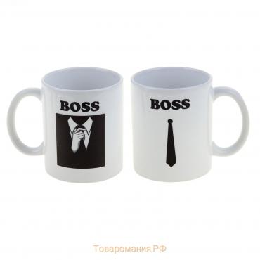 Кружка чайная керамическая "BOSS"