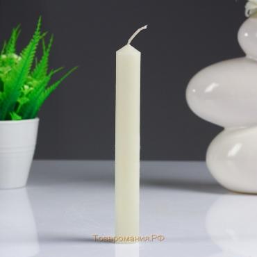 Свеча белая хозяйственная, 1,8×17,5 см, 40 грамм