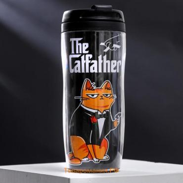 Термостакан со вставкой «The Catfather», 350 мл, сохраняет тепло 2 ч