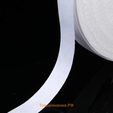 Паутинка-сеточка, на бумаге, клеевая, 1,5 см, 100 м, цвет белый