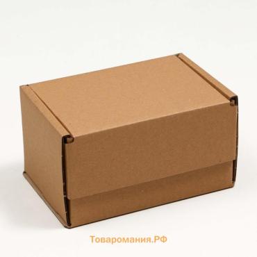 Коробка самосборная, бурая, 17,5 х 12,5 х 11,5 см
