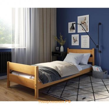 Кровать «Фрида», 70 × 160 см, массив сосны, без покрытия