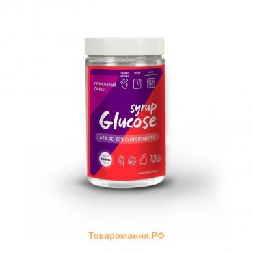 Глюкозный сироп 43% (прозрачная банка), 1000 г